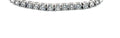 The Helene round diamond tennis bracelet