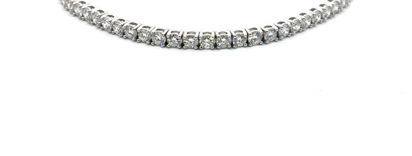 The Claire Round Diamond Tennis Bracelet