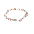 The Blush Fancy Pink & White Diamond Bracelet