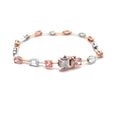 The Blush Fancy Pink & White Diamond Bracelet