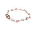The Blush Fancy Pink & White Diamond Bracelet