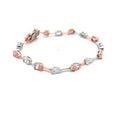The Blush Fancy Pink & White Diamond Bracelet