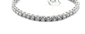The Genevieve round diamond tennis bracelet in 18K white gold