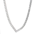 The Liliane V-Rivière Diamond Necklace