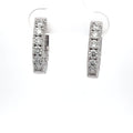 The Manon Diamond Huggie Hoops